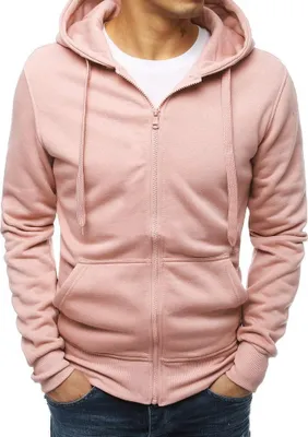 Produktbild von Dstreet Sweatshirt mit Reißverschluss für Männer Cibor rosa L