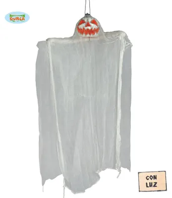Produktbild von Geister Kürbis zum Aufhängen ca. 105 cm