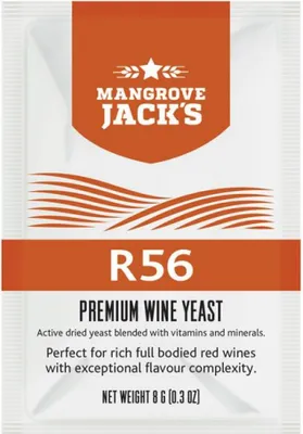Produktbild von Mangrove Jack's Weinhefe 8g - R56, Wein Hefe, Hefe für Wein