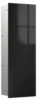 Immagine prodotto di emco asis pure Module d'armoire, montage encastré, charnière de porte à droite, façade en verre, 730x250mm, 2 étagères en verre, 975527507, 975527507