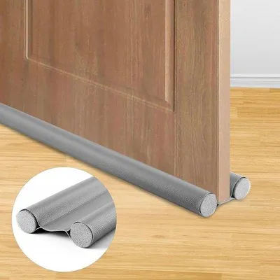 Image de Butée de porte 90 cm, double joint, PU, isolation phonique