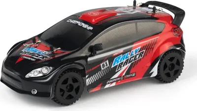 Obrázok produktu pre Lesík kužeľov 2410 - RC model auta pre driftovanie, mierka 1:24 - rýchlosť 20 km/h - pohon zadných kolies (RWD) - diaľkové ovládanie 2,4G - gyroskop - batéria 3,7V 300mAh - farba: červená, 1 batéria