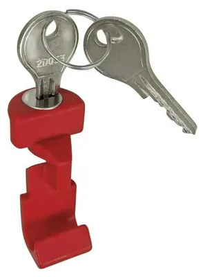 Produktbild von Klickfix K0211/bc Lock Knopf Rot  Rot One Size