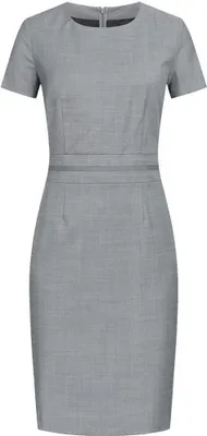 Produktbild von Greiff Corporate MODERN 37.5® Damen Etuikleid Modern-Fit Hellgrau 38