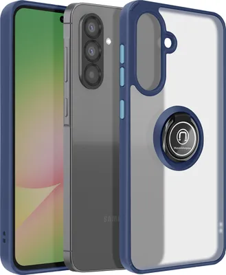 Produktbild von Avizar, Hulle Galaxy A56 Magnetring Transluzent, Nachtblau