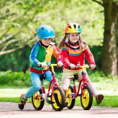 Produktbild von Kinder Fahrrad mit Gleichgewichtshilfe für Kleinkinder
