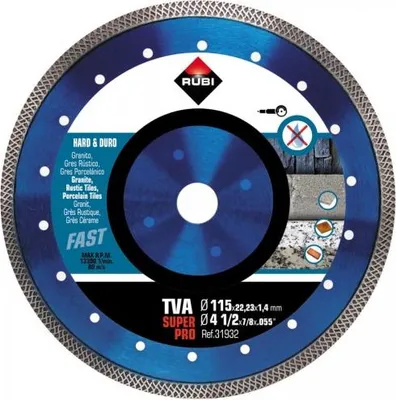 Produktbild von Diamantscheibe Für Harte Materialien, Turbo Viper (Tva) 115 Mm - Ri 31932