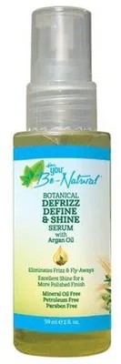 Obrázok produktu pre Be Natural Botanical Defrizz Define & Shine Serum 2Oz