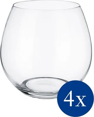 Produktbild von Villeroy & Boch Entrée Becher 1 (Wasserglas / Saftglas / Cocktailglas) Set 4tlg. je 10cm 570ml