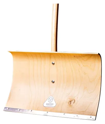 Produktbild von Schneeschieber aus Holz im Profi-Design