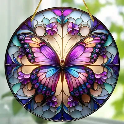 Obrázek produktu pro Lapač Slunce Butterfly Typ10 L - Krásný Dekor s Motýlem KP31600