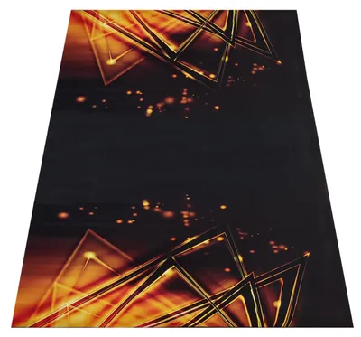 Image de Tapis NOIR ET OR 14 60 x 100 cm