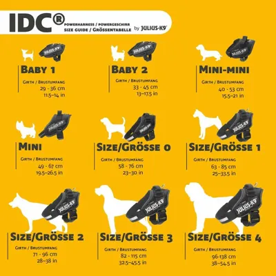 Produktbild von Julius-K9 14841, Hund, Westengeschirr, M-L, Schwarz, Einfarbig, 76 cm