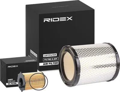 Produktbild von RIDEX Filterset Inspektionspaket Filtersatz passend für PEUGEOT 106 II Schrägheck (1A, 1C)