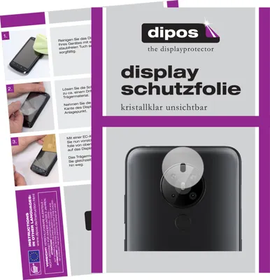 Produktbild von Schutzfolie für Nokia 5.3 Kameralinse Display Folie klar Displayschutzfolie