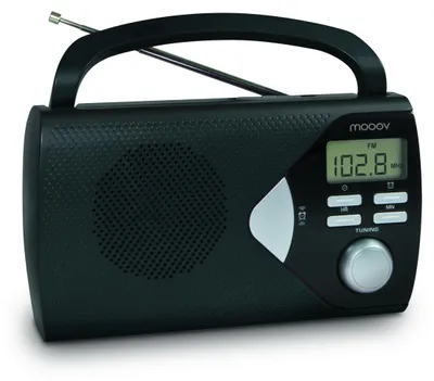 Obrázek produktu pro Metronic 477205, Cestovní, Digitální, AM, FM, LCD, Černá, Plast