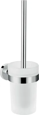 Produktbild von hansgrohe Logis UNIVERSAL Toilettenbürstenhalter, chrom/mattglas, 41722000