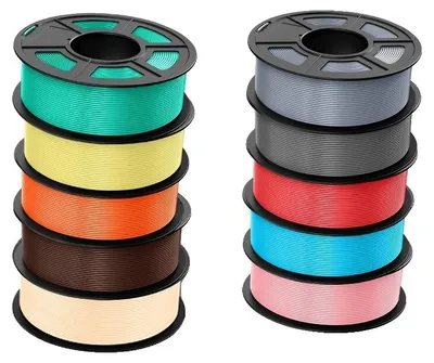 Produktbild von 3D-Drucker-Filament, langlebiges PETG, ausgezeichnete Schichthaftung, PLA 10MIX01
