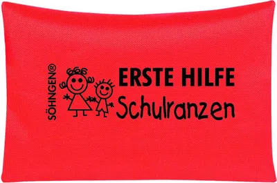 Produktbild von Söhngen Erste-Hilfe Schulranzen orange Notfall-Set für Kinder