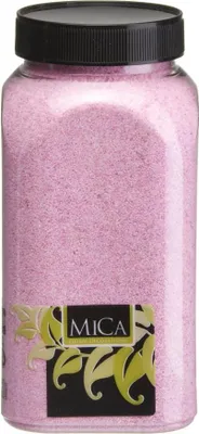Produktbild von Mica Decorations Dekoration Sand rosa 650 ml 1 kg
