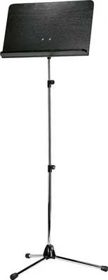 Produktbild von König & Meyer 11842-000-02, Schwarz, Chrom, Stahl, Holz, 163,5 cm, 550 mm, 355 mm, 740 mm