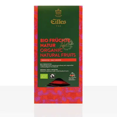 Produktbild von EILLES World Luxury Selection Früchte Natur 5 x 20 Beutel, Fairtrade einzeln kuvertierter Früchte-Tee