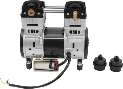 Image de Compresseur d'air - Tête de pompe 1500W - Moteur silencieux sans huile - 220V, 0,7 MPa - 1380 tr/min - 25x13x22,5 cm, idéal pour l'atelier et la maison