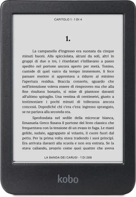Obrázok produktu pre Čítačka elektronických kníh Rakuten Kobo Clara BW Dotykový 16 GB Wi-Fi Čierna
