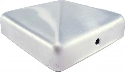 Produktbild von Pfostenkappe Edelstahl 71 mm Kappe für Pfosten 7x7 cm V2A
