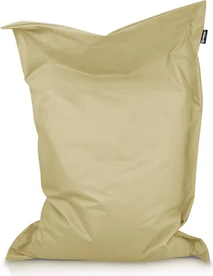 Produktbild von Sitzsack Sitzsack Rechteck mit rand Sitzkissen Bean Bag Große & Farbe wählbar Beige 180x145cm