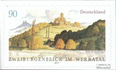Produktbild von Briefmarken BRD (BR.Deutschland) 2011 Mi 2856 (kompl.Ausg.) FDC Zweiburgenblick im Werratal