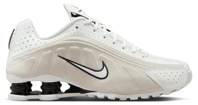 Zdjęcie produktu dla Nike Shox R4, białe i czarne, zamszowe (damskie) - rozmiar EU 39