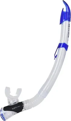 Image de Seacsub Fast Tech Tuba de plongée Transparent,Bleu Transparent,Bleu One Size