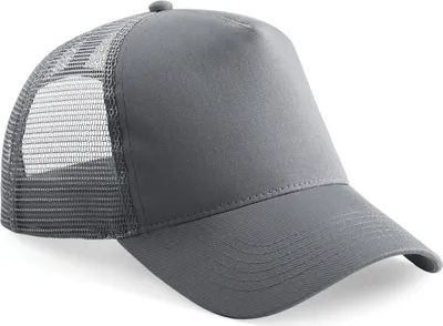 Immagine prodotto di Cappello da baseball Beechfield Trucker a rete da uomo RW260 (taglia unica) (Grafite/Grafite)