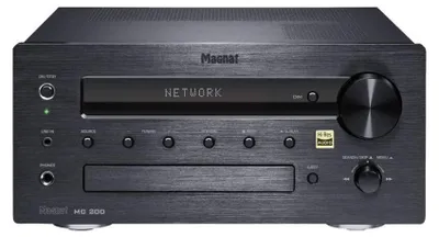Obrázok produktu pre Magnat MC 200 R, 2.0 kanály/kanálov, Stereo, RCA, FLAC, MP3, WAV, WMA, DAB, DAB+, 277 mm