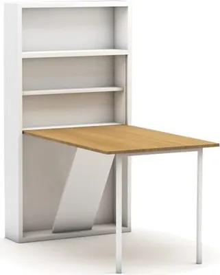 Produktbild von Klapptisch Case in Holzoptik/Weiß