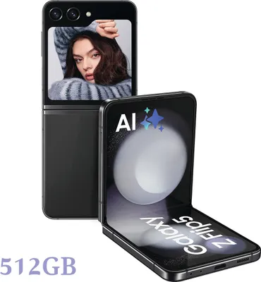 Produktbild von Samsung Galaxy Z Flip5 512GB Graphite