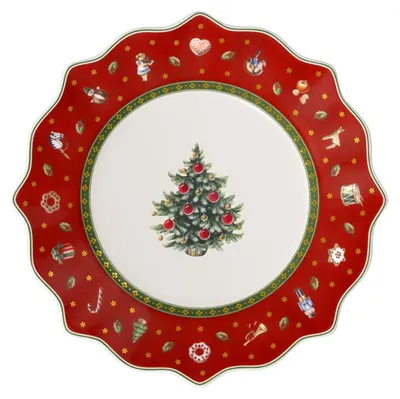 Produktbild von Villeroy & Boch Toy's Delight Frühstücksteller rot rot,weiß Vorteilsset 6 Stück 1485852640 4003683490485