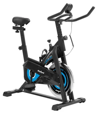 Obrázek produktu pro Spinbike – Domácí rotoped – Tréninkový rotoped – Setrvačník o hmotnosti 5 kg – Nastavitelná řídítka a sedlo – LCD displej