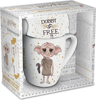 Produktbild von Pyramid Geschenkset Mit Tasse Und Dobby-socken 315ml  EU 36-41  EU 36-41