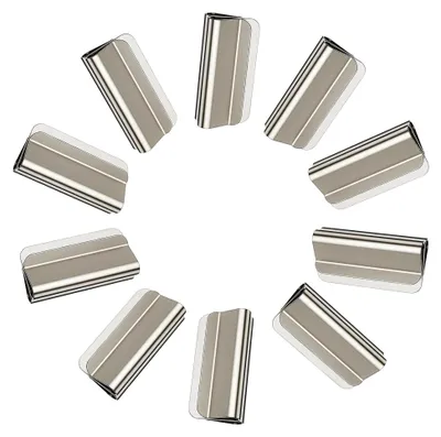 Produktbild von Magnetische Vorhangklammern aus Edelstahl, abnehmbare Clips für verschiedene Räume