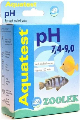 Zdjęcie produktu dla ZOOLEK Aquatest PH 7,4-9,0
