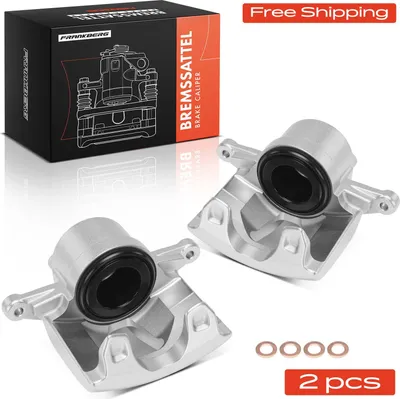 Productafbeelding van Frankberg 2x Remklauw Vooras voor Jeep Cherokee KJ