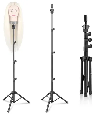 Produktbild von Pruikstandaard 140 cm, ohne Übungskopf, für Perücken