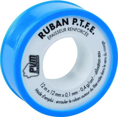 Produktbild von PTFE 12 m x 12 mm x 0,1 mm (vg)