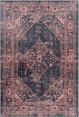 Produktbild von Waschbarer Teppich Federico Läufer, Farbe: Rot, Größe:80x250 cm