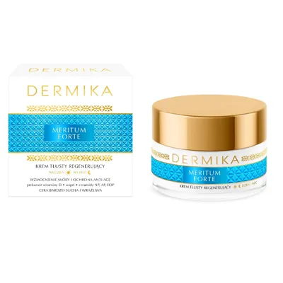 Obrázok produktu pre Dermika Meritum Forte Krem tłusty regenerujący na dzień i na noc, 50ml