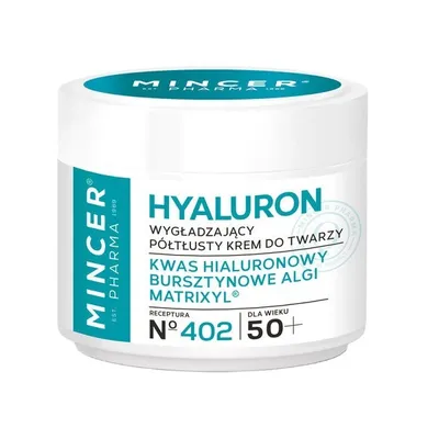 Zdjęcie produktu dla Mincer Pharma Hyaluron Wygładzający krem do twarzy No.402, 50 ml