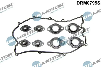 Produktbild von DR.MOTOR AUTOMOTIVE Dichtungssatz Zylinderkopfhaube Ventildeckel für OPEL Corsa C Schrägheck (X01) DRM0795S