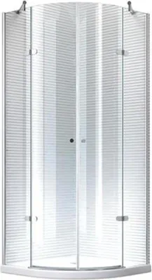 Zdjęcie produktu dla Glaszentrum Hagen - 90x90x195cm - Kabina prysznicowa Kabina prysznicowa Poseidon - 6mm - Szkło ESG